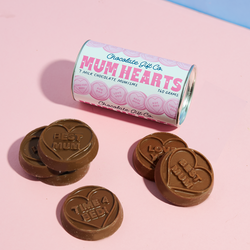 The Chocolate Gift Company Milk Chocolate Mum Hearts