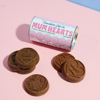 The Chocolate Gift Company Milk Chocolate Mum Hearts