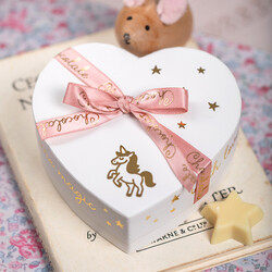 The Chocolate Gift Company Unicorn Heart Box