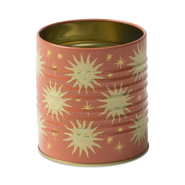 Terracotta Sun Celestial Storage Tin