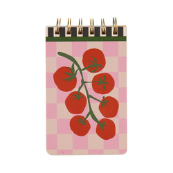Designworks Red Heirloom Tomato Wire Notepad