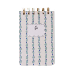 Designworks Blue Wave Wire Notepad