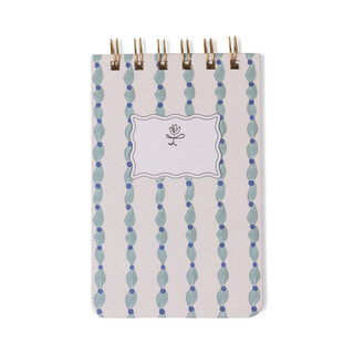 Designworks Blue Wave Wire Notepad