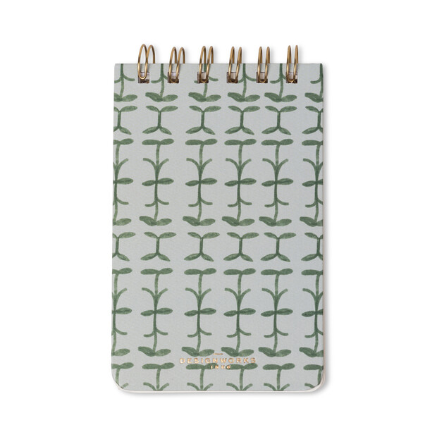 Green Vine Wire Notepad | Designworks | Lisa Angel