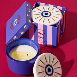 Paddywax Incense & Smoke Charmed Evil Eye Candle