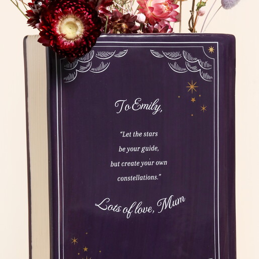 back of vase personalisation