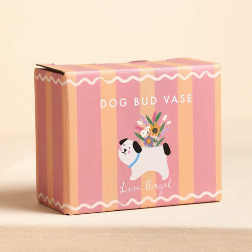packaging of ceramic dog vase
