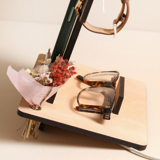 side of accessory stand