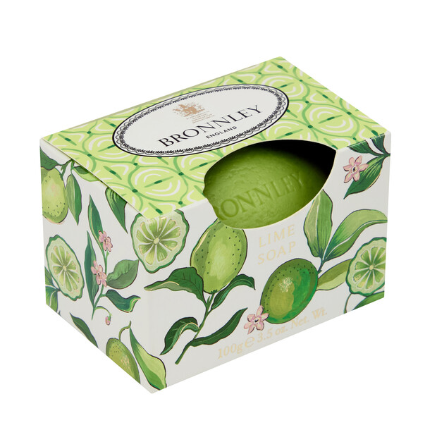 Bronnley 1884 Lime Soap Gift Box