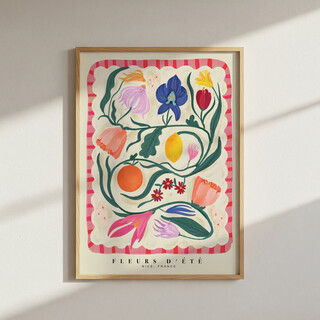 Kate Fox Design Fleurs D’Été A3 Print