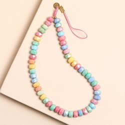 Beaded Rainbow Chunky Phone Charm Chain
