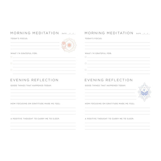 365 Days of Gratitude: A Day and Night Reflection Journal