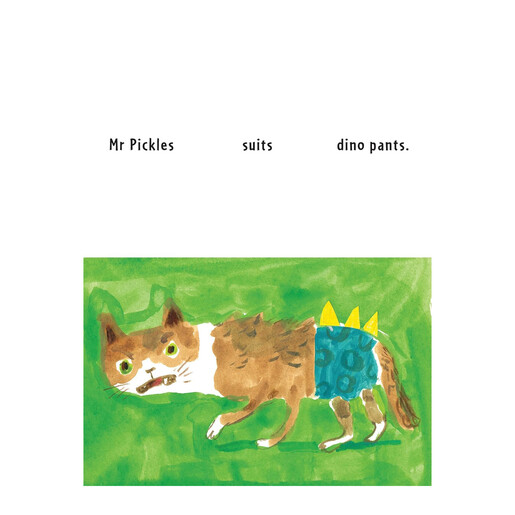 Cat in Pants Flip Book