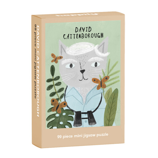 David Cattenborough 99 Piece Mini Jigsaw Puzzle 