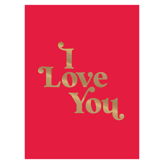 Bookspeed I love You Book