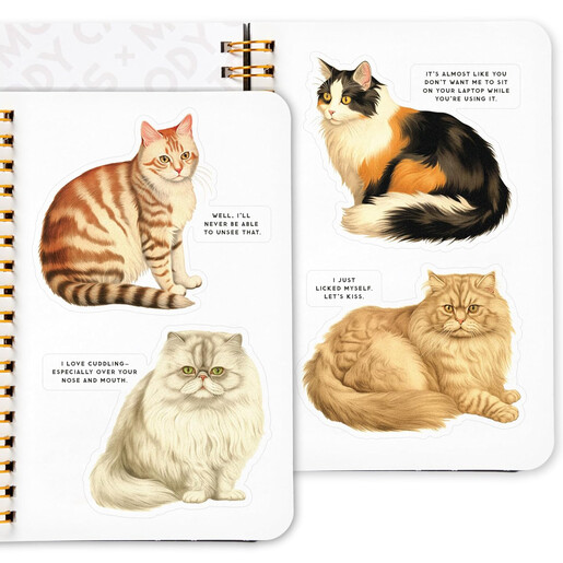 vintage inspired sticker book