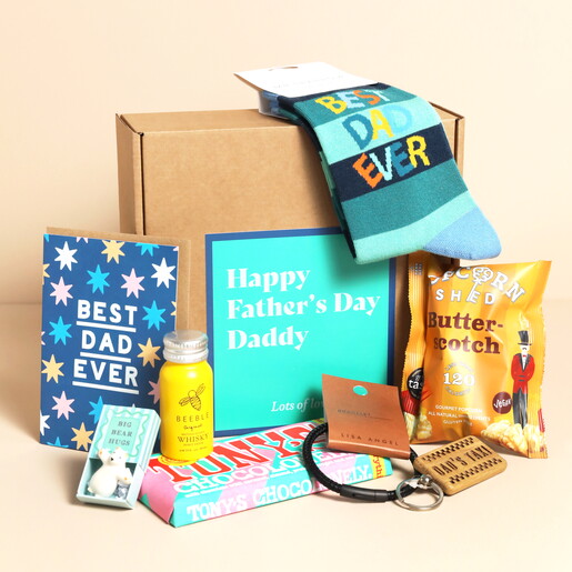 Just For you Dad Men's Build Your Own Gift Hamper with Products Outside of Packaging