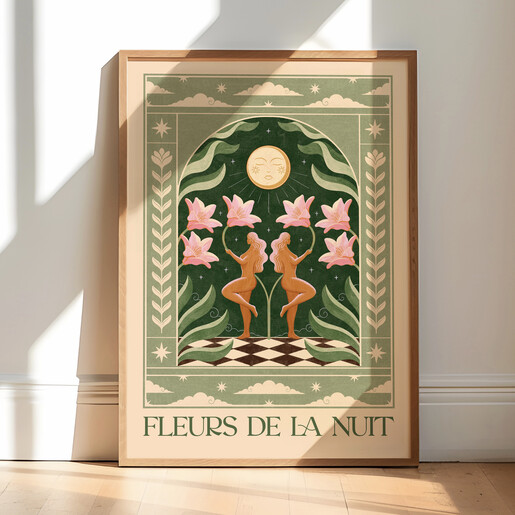 botanical A3 print