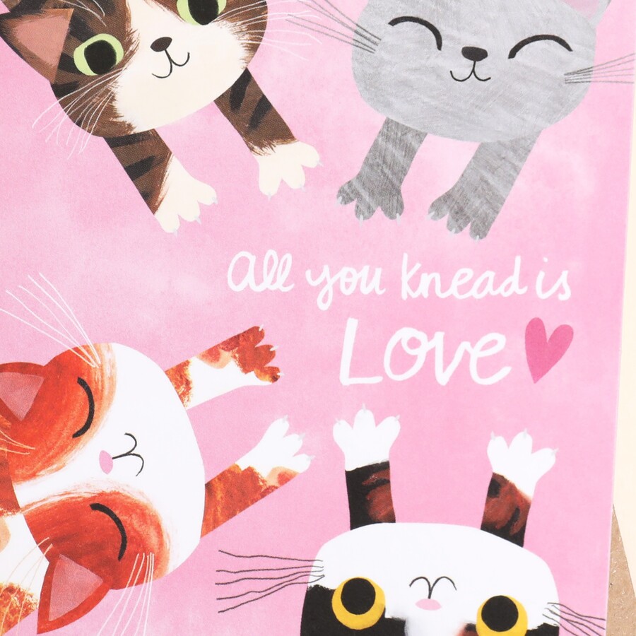 All You Knead Is Love Greetings Card | Ohh Deer | Lisa Angel