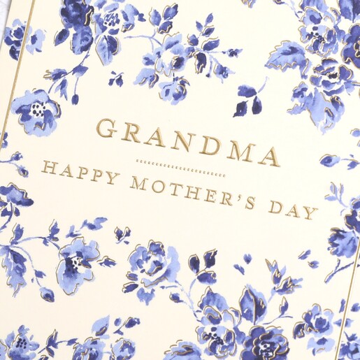 China Rose Grandma Greetings Card