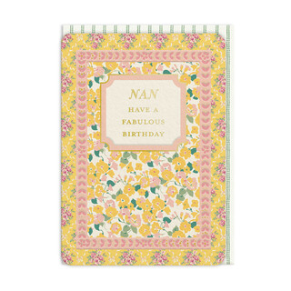 Ohh Deer Laura Ashley Nan Birthday Card