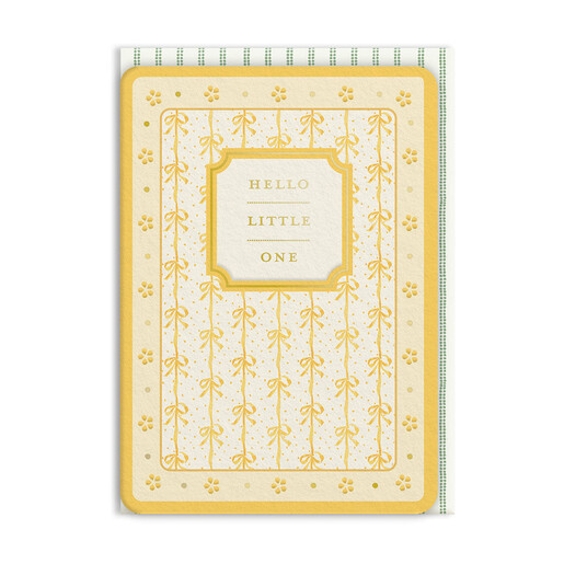 Ohh Deer Laura Ashley Hello Little One Greetings Card