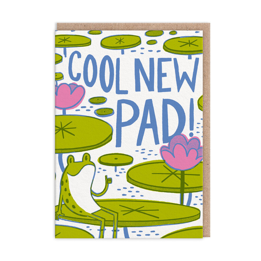 Cool New Pad Greetings Card | Ohh Deer | Lisa Angel