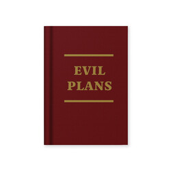 Ohh Deer Evil Plans Mini Notebook