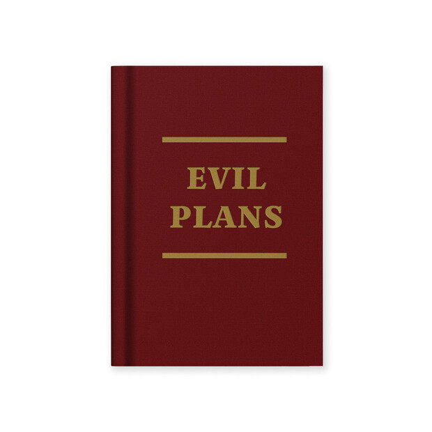 Ohh Deer Evil Plans Mini Notebook