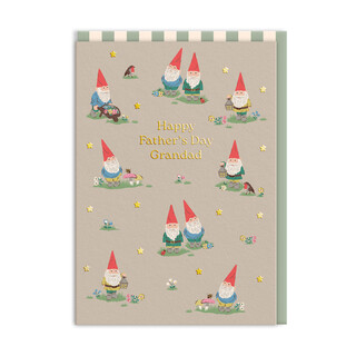 Ohh Deer Happy Father's Day Grandad Gnome Greetings Card