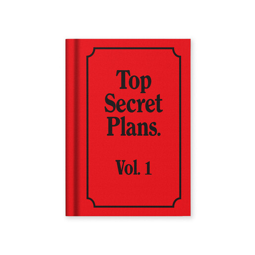 Ohh Deer Top Secret Plans Mini Notebook
