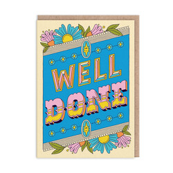 Ohh Deer Well Done Lettering Greetings Card