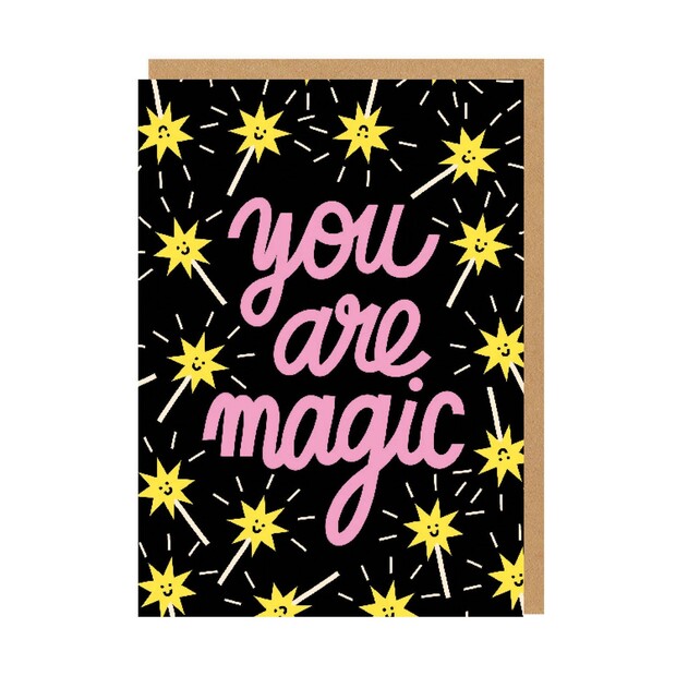Ohh Deer You are Magic Greetings Card