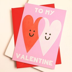 Ohh Deer Together Forever Hearts Greetings Card