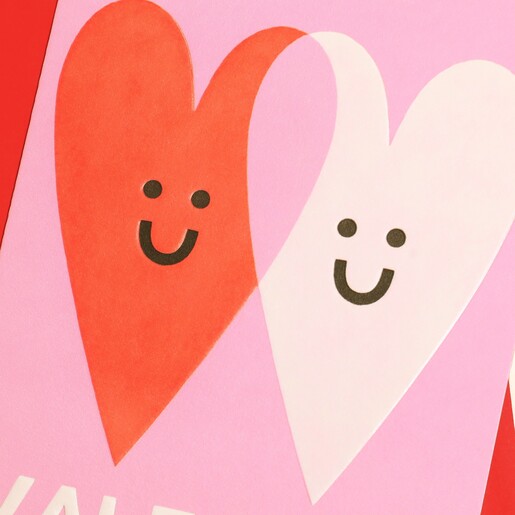 Ohh Deer Together Forever Hearts Greetings Card