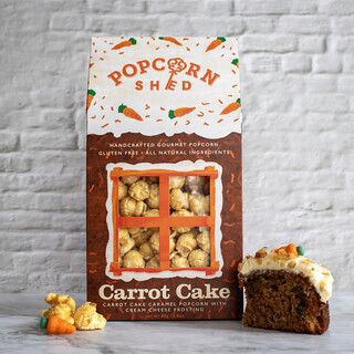 Popcorn Shed Carrot Cake Gourmet Popcorn 