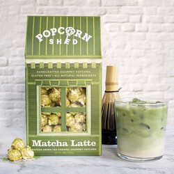 Popcorn Shed Matcha Latte Gourmet Popcorn 