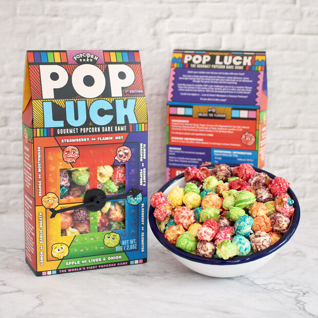 Popcorn Shed Pop Luck Game Popcorn