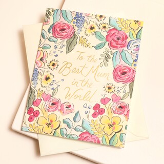 Rifle Paper Co. Best Mum in The World Greetings Card
