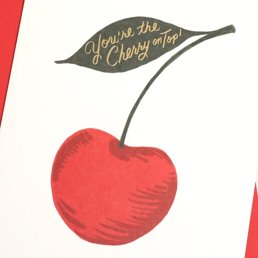 Rifle Paper You’re the Cherry on Top Greetings Card