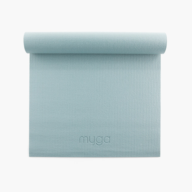 Teal Blue Yoga Mat 