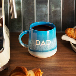 Sass & Belle Mojave Glaze Blue Dad Mug