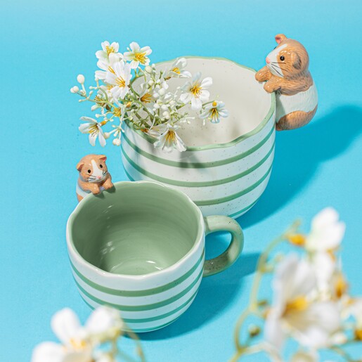 Sass & Belle Peeking Guinea Pig Mug