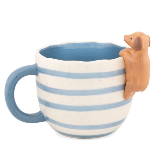 Sass & Belle Peeking Sausage Dog Mug