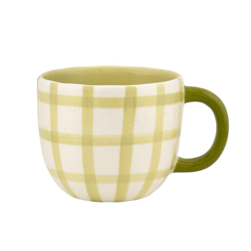 green and white gingham pattern