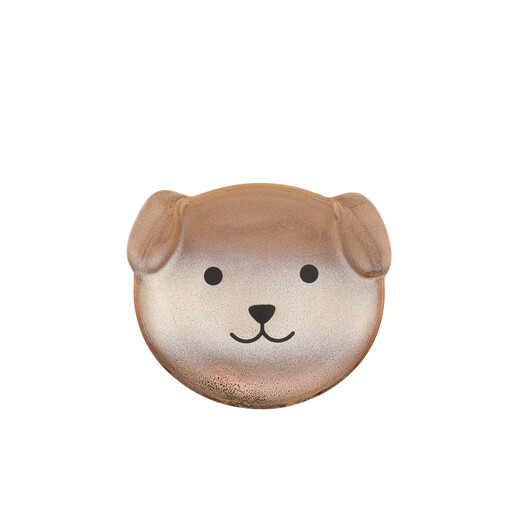 ceramic trinket dish with dog design