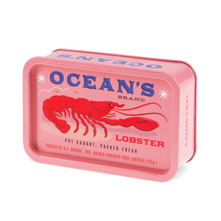 Rex Pink Lobster Mini Tin