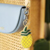 Beaded Pineapple Keyring and Bag Charm