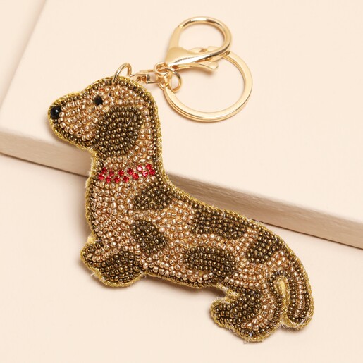 animal inspired keyring and bag charm