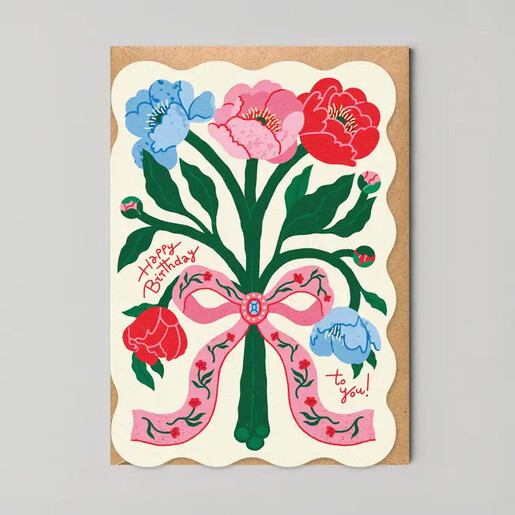 floral card from Studio Boketto